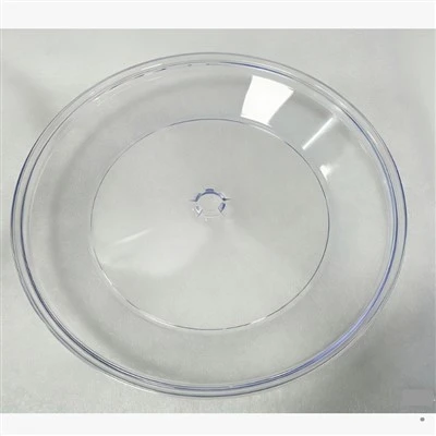 CNC-bearbejdede transparente dele
